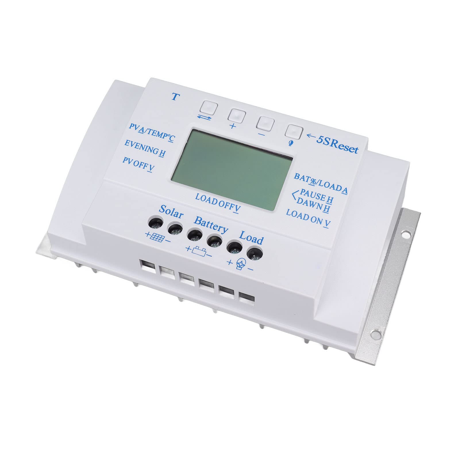 MPPT T40A, regolatore solare 12 V 24 V con schermo LCD, regolatore di pannello solare MPPT per camper, barca, casa, sistema off-grid, inum y