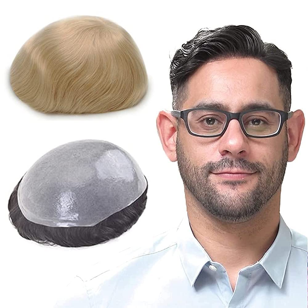 Lordhair Toupee for Men with 100% Human Hair