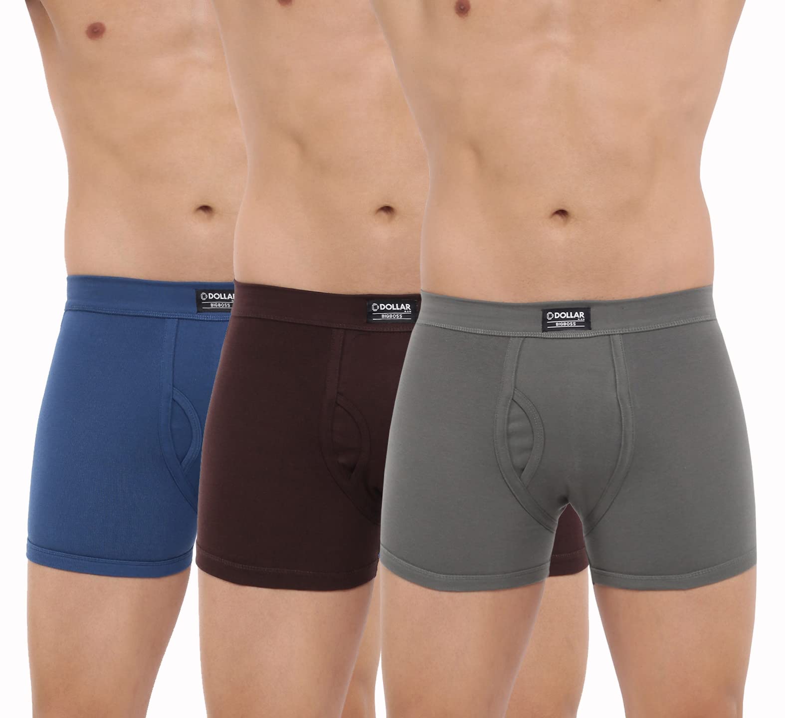 dollar bigboss Men's Cotton Lycra Trunk Regular Solid-picture-26