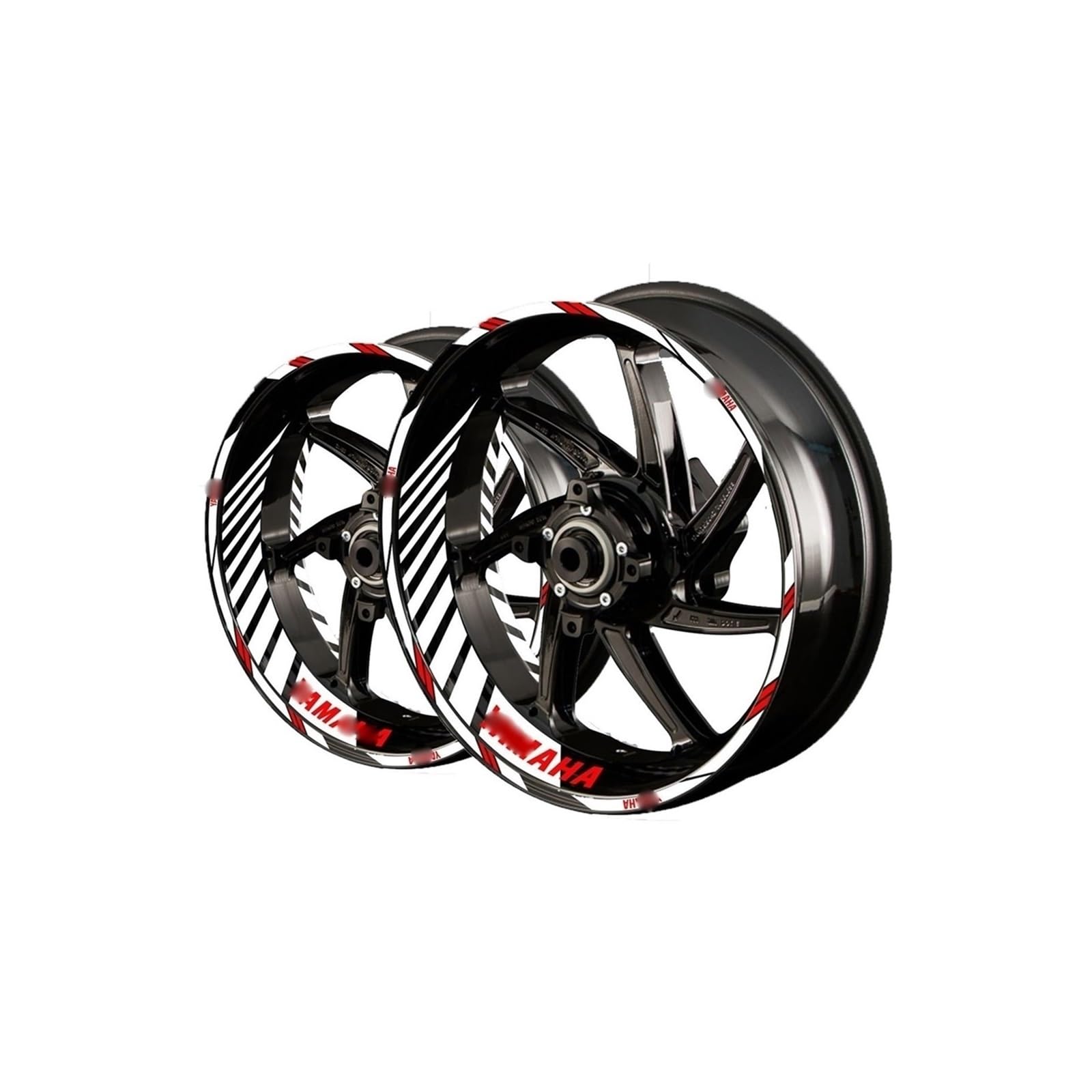 for for R1 for R3 for R15 for R1m for R6 for Mt07 for Mt09 for FZ6 for R15 Wr450f Hp4 for YZF Stickers Wheel Rim Decal(13)