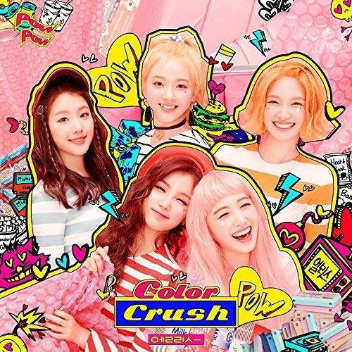 CD ELRIS Color Crush Mini Album avec photocard K-Pop officielle