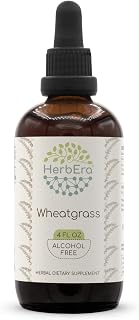 Wheatgrass B120 Alcohol-Free Herbal Extract Tincture, Concentrated Liquid Drops Natural Wheatgrass (Triticum aestivum) Dried Leaf (4 fl oz)