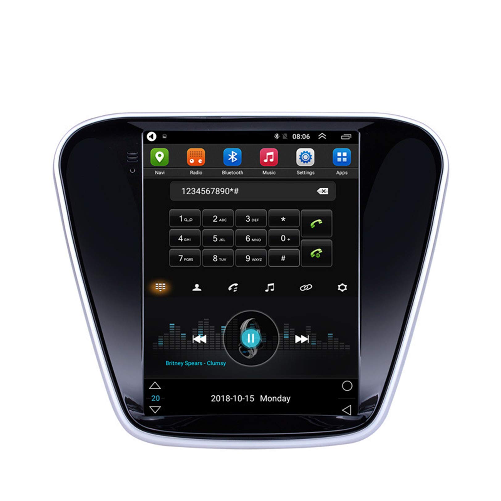 WHL.HH Double Training Head Unit Sit Nav Auto Stereo Radio for Chevrolet Knight 2016 GPS Navigation 9.7 Inch Touch Show Multimedia Player Video Carplay DSP RDS