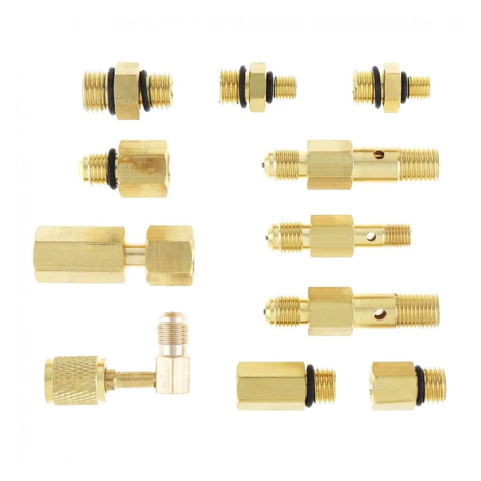 0~140PSI/0~10 Bar Kit di Strumenti Diagnostici for Tester di Pressione di Iniezione del Carburante di Compressione Sostituibile con Valvola E Tubo di Scarico per Auto, Moto, Camion