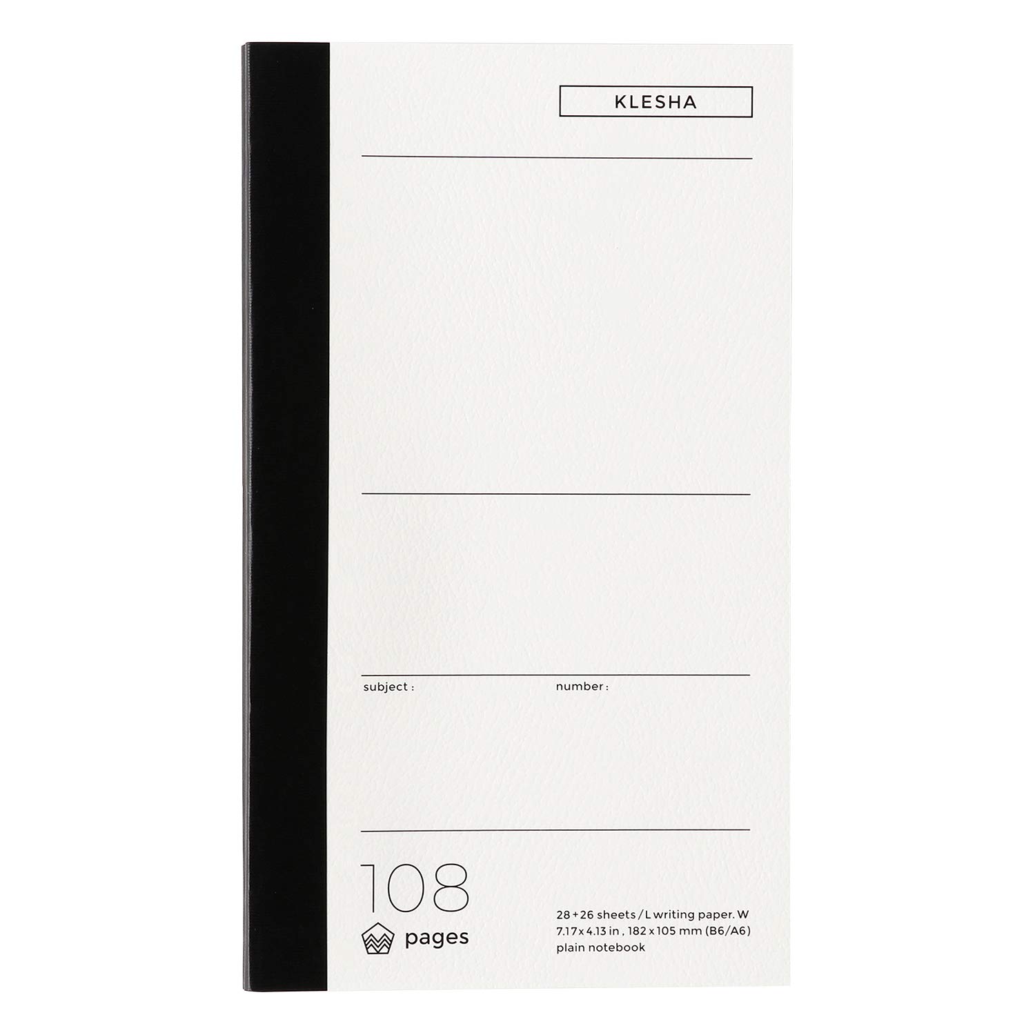 KLESHA N811 Life Notebook, B6 Transformation, Plain, Color      Unknown Binding
