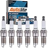 Vista 1 de Bujías Autolite Platinum de 6 piezas compatibles con Ford F-150 4.2L V6 1998-2008