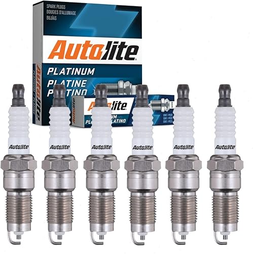 Bujías Autolite Platinum de 6 piezas compatibles con Ford F-150 4.2L V6 1998-2008