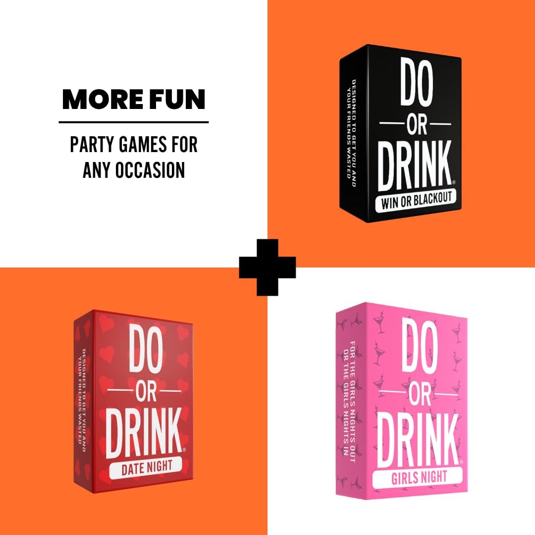 Do or Drink Latino Edition - The Adult Drinking Game for Latinos - Fun Party Games for Adults with 250 Cards - Great for Game Night, Pre Games, Carnitas Sundays, After Parties, and BBQs
