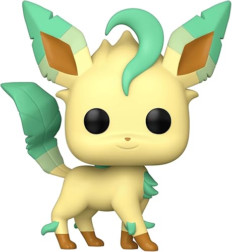 Funko Pop Games: Pokemon - Leafeon - Figura de vinilo coleccionable - Idea de regalo - Producto oficial - Juguetes para niños y adultos - Fans de