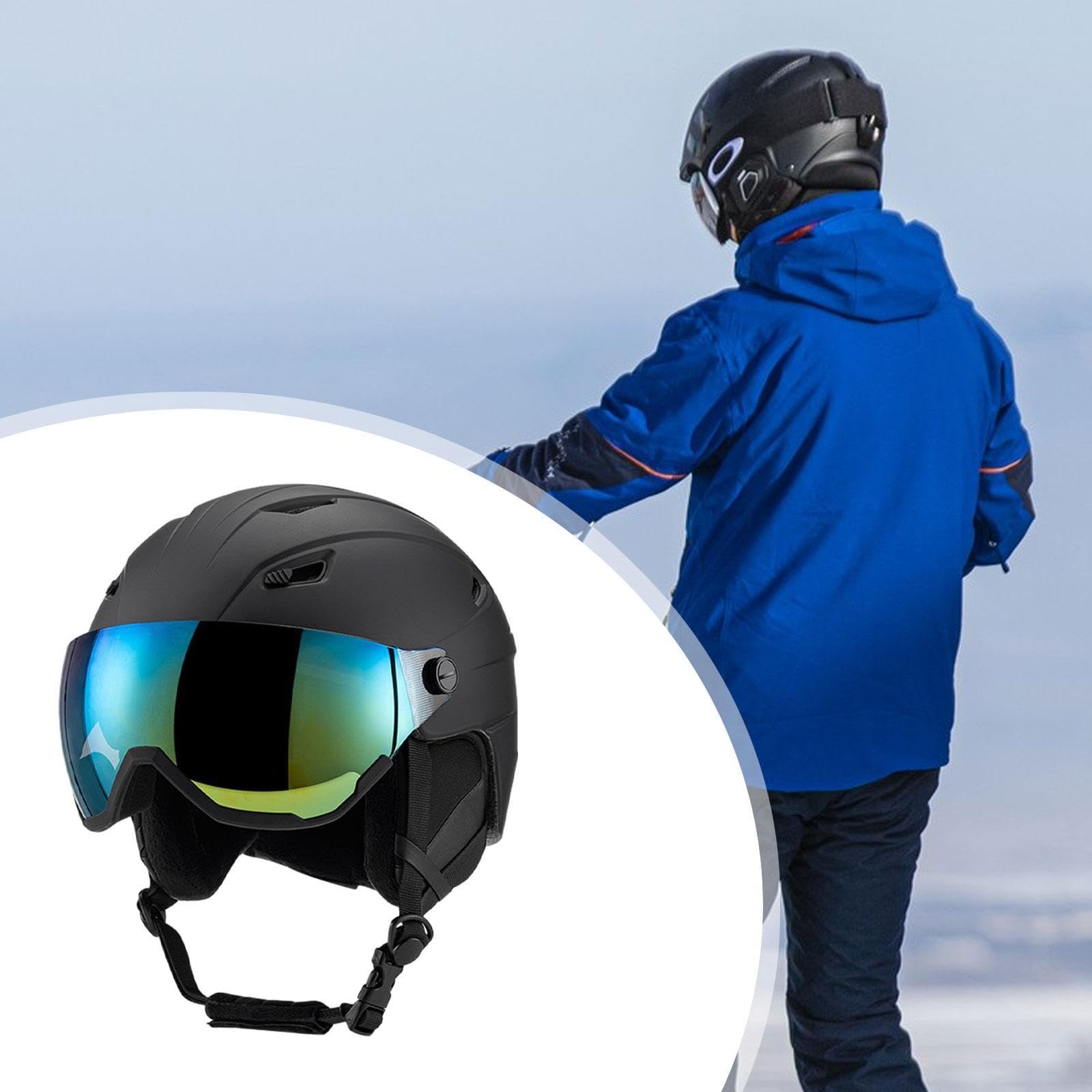 Amazon | Yotijay 【2025新登場・スキーヘルメットとゴーグルの