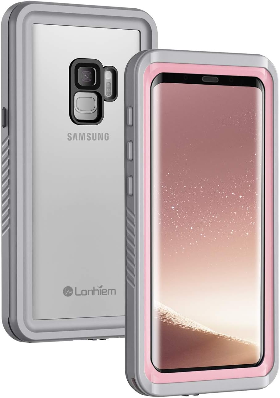 Bіg Sаlе Lanhiem Samsung Galaxy S9 Case, IP68 Waterproof Dustproof Shockproof Case with Built-in Screen Protector, Full Body Sealed Underwater Protective Clear Cover for Samsung S9 (Pink) Bіg Sаlе Lanhiem Samsung Galaxy S9 Case, IP68 Waterproof Dustproof Shockproof Case with Built-in Screen Protector, Full Body Sealed Underwater Protective Clear Cover for Samsung S9 (Pink)