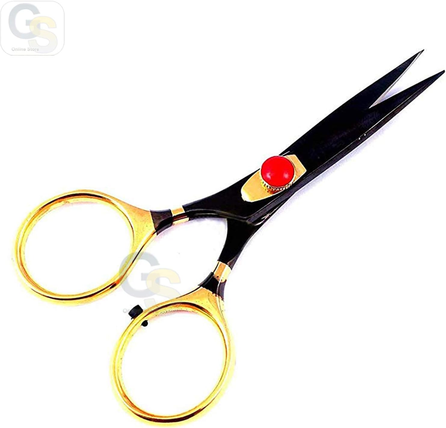 G.S 4 PROFESSIONAL HAIR CUTTING SCISSORS SHEARS FINE POINT RAZOR EDGE SHARP!