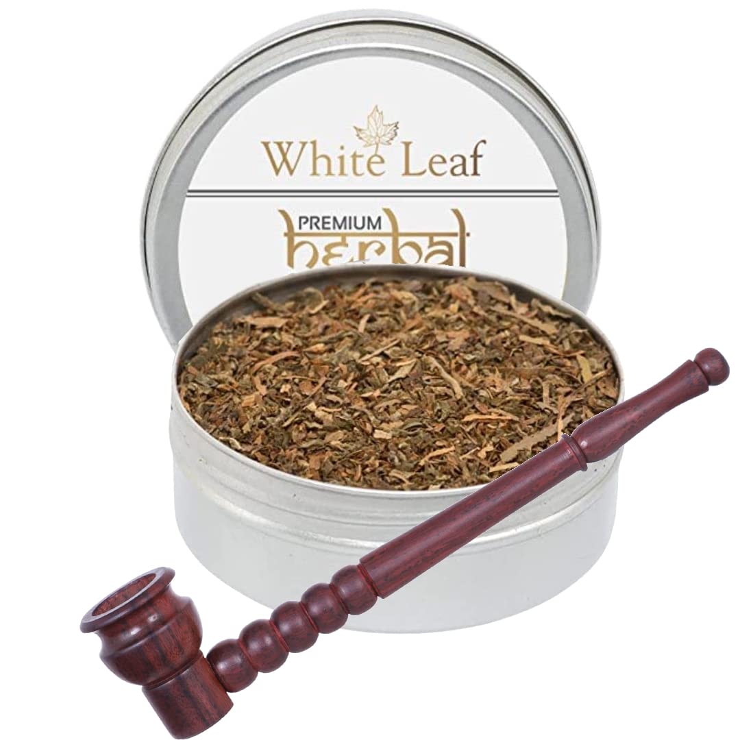 Buy White Leaf Premium Herbal Smoking Mixture Blend 100 Tobacco