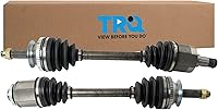 Vista 52 de TRQ Juego de conjunto de eje de transmisión CV delantero para conductor y pasajero, 2 piezas, compatible con Ford Explorer 4WD 95-01, Explorer AWD