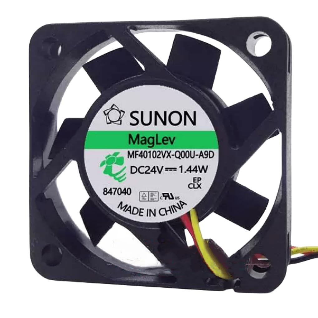For MF40102VX-Q00U-A9D 24V 1.44W 40mm 3-Wire Fan - High 4010 4CM for Electronics
