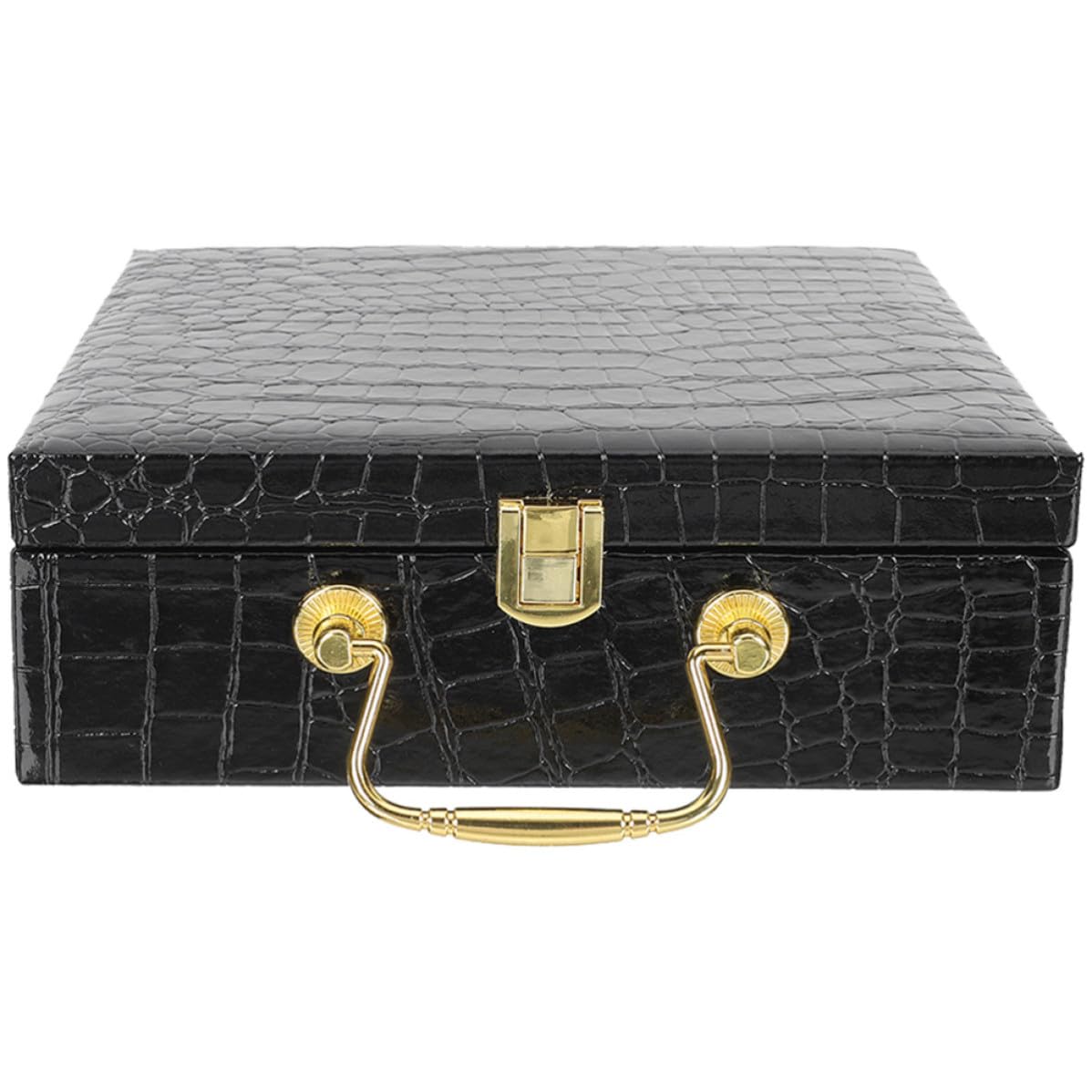 Caja reutilizable de cigarros evita daños estuche de madera y PU 8