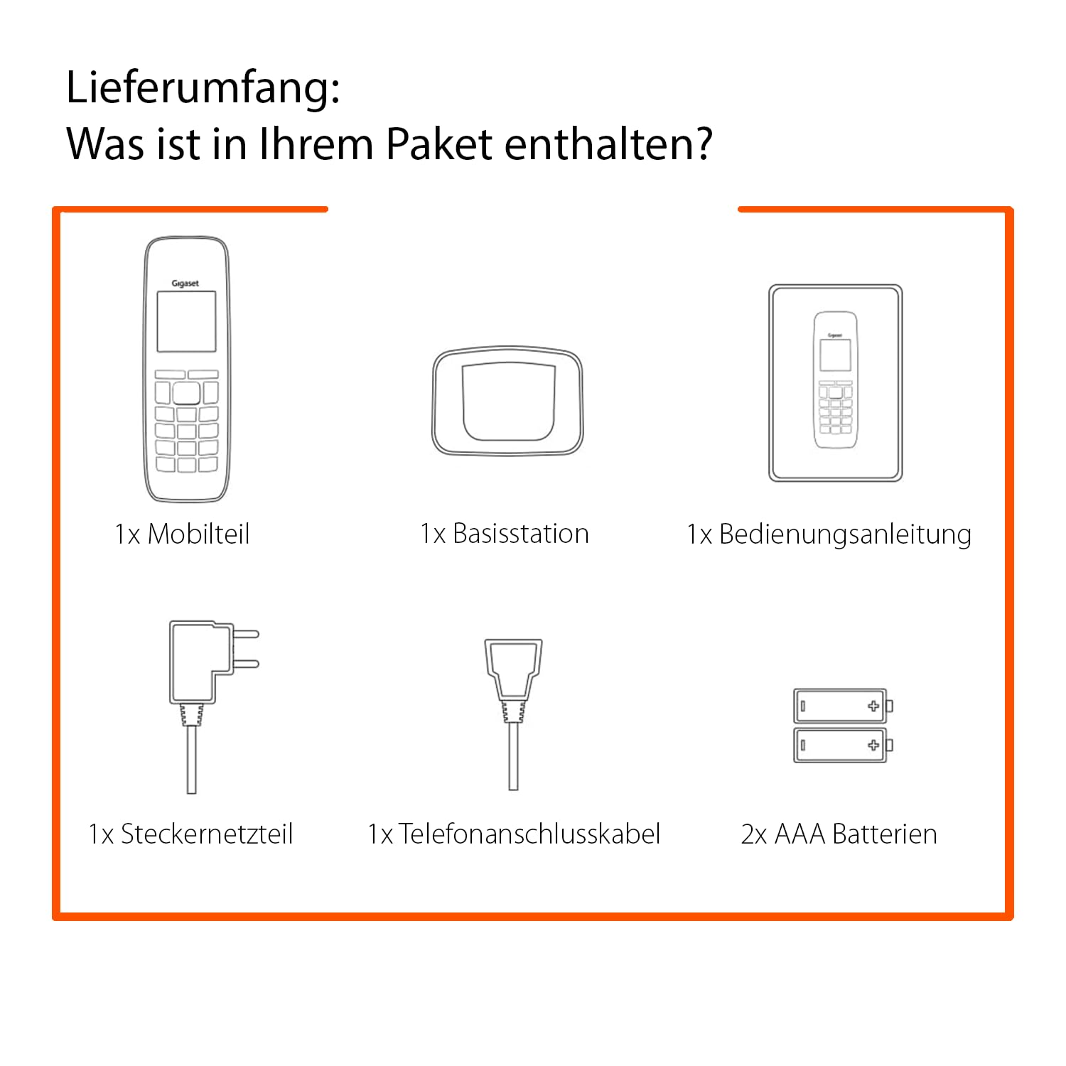 Gigaset CL660 - Schnurloses DECT-Telefon ohne Anrufbeantworter mit großem TFT-Farbdisplay - moderne Benutzeroberfläche, schlankes Design Telefon, anthrazit-metallic [Deutsche Version]