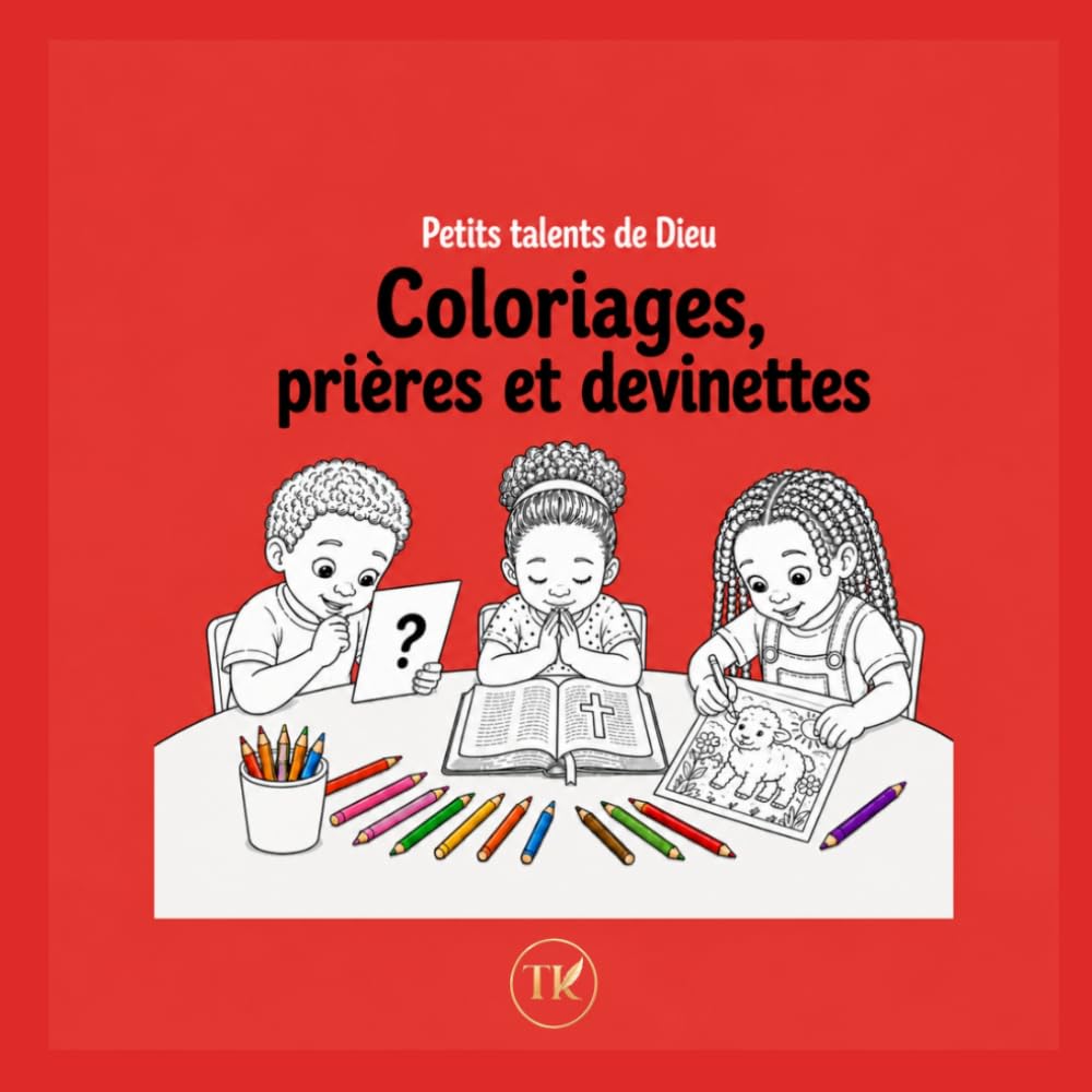 Petits talents de Dieu: Coloriages, prières et devinettes