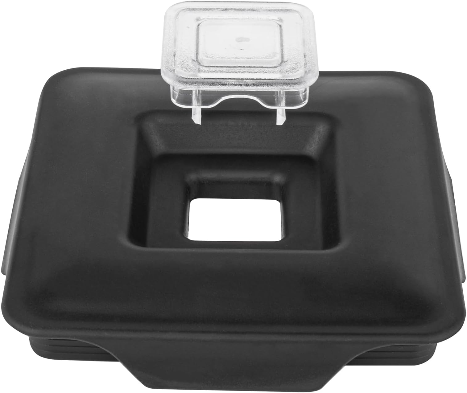 Blender Latching Lid Replacement for Blendtec Commercial WildSide+ & FourSide Jars, Blender Bottle Vented Latching Cover Replaces for Blendtec Parts # 40-310, with Removable Center Cap