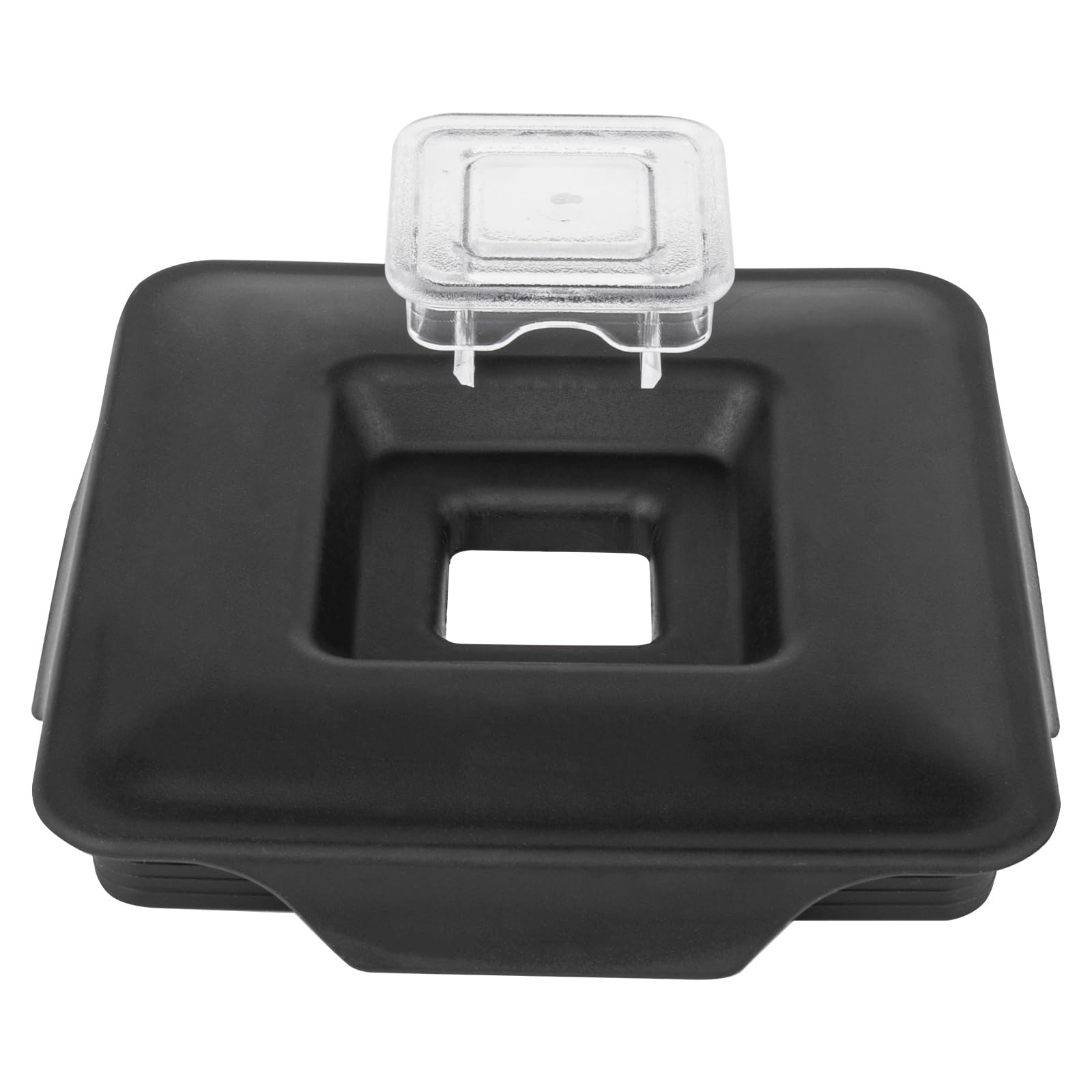 Blender Latching Lid Replacement for Blendtec Commercial WildSide+ & FourSide Jars, Blender Bottle Vented Latching Cover Replaces for Blendtec Parts # 40-310, with Removable Center Cap
