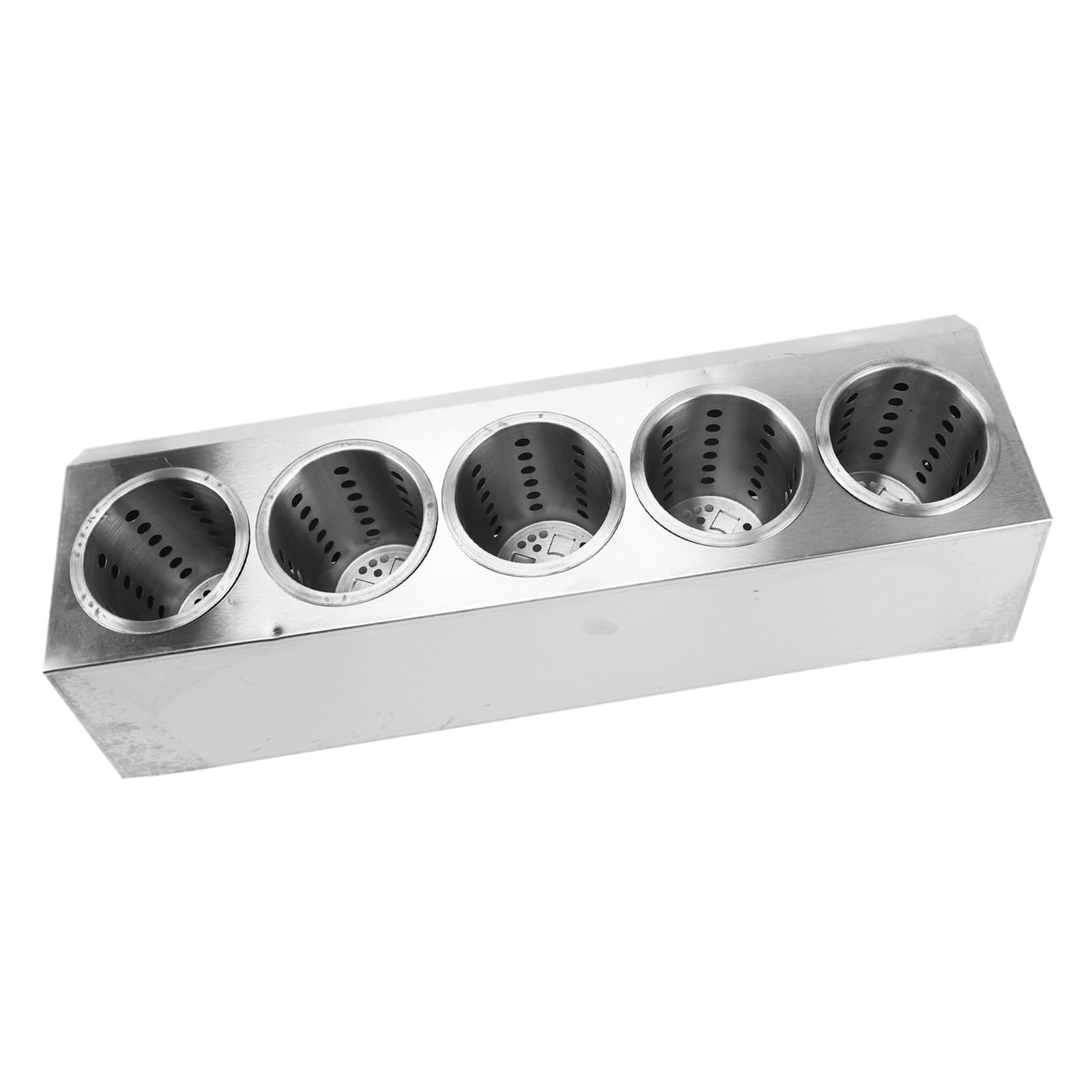 Generic Uchwyt na Przybory Kuchenne ze Stali nierdzewnej. Przestronna konstrukcja. Antypoślizgowy spód. Wielofunkcyjny Organizer do Gotowania w Domu (5 Siatka)