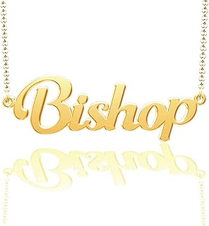 Real Silver Custom Name Necklace Gold Plated 24k Personalized Nameplate Silver Pendant 925