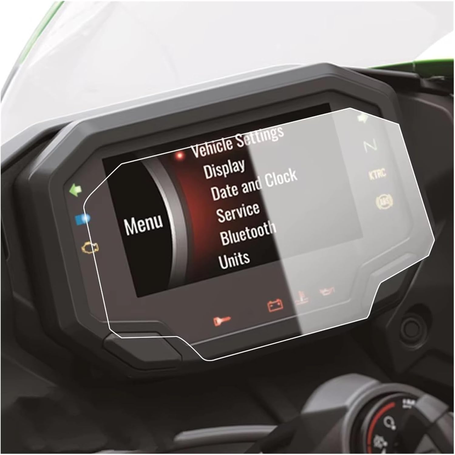 フィルムスピードメーター に適合するZX-6R に適合するZX 6R 2024+ に