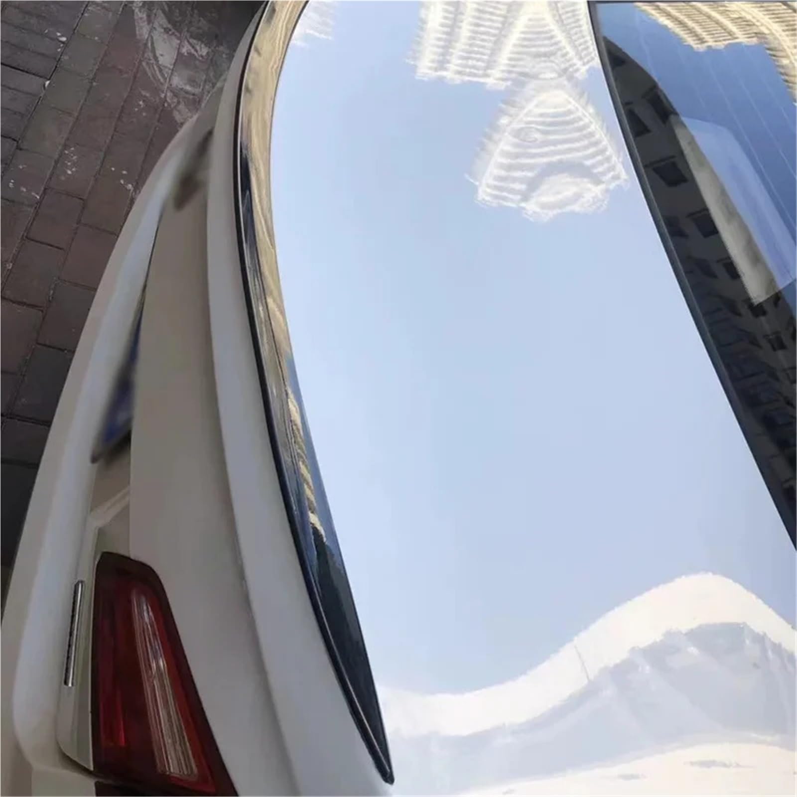 Für Jetta Mk6 2011 2012 2013 2014 2015 2016 2017 2018 Hinten Stamm Lip Flügel. Aufpralllippe Karosserielippe
