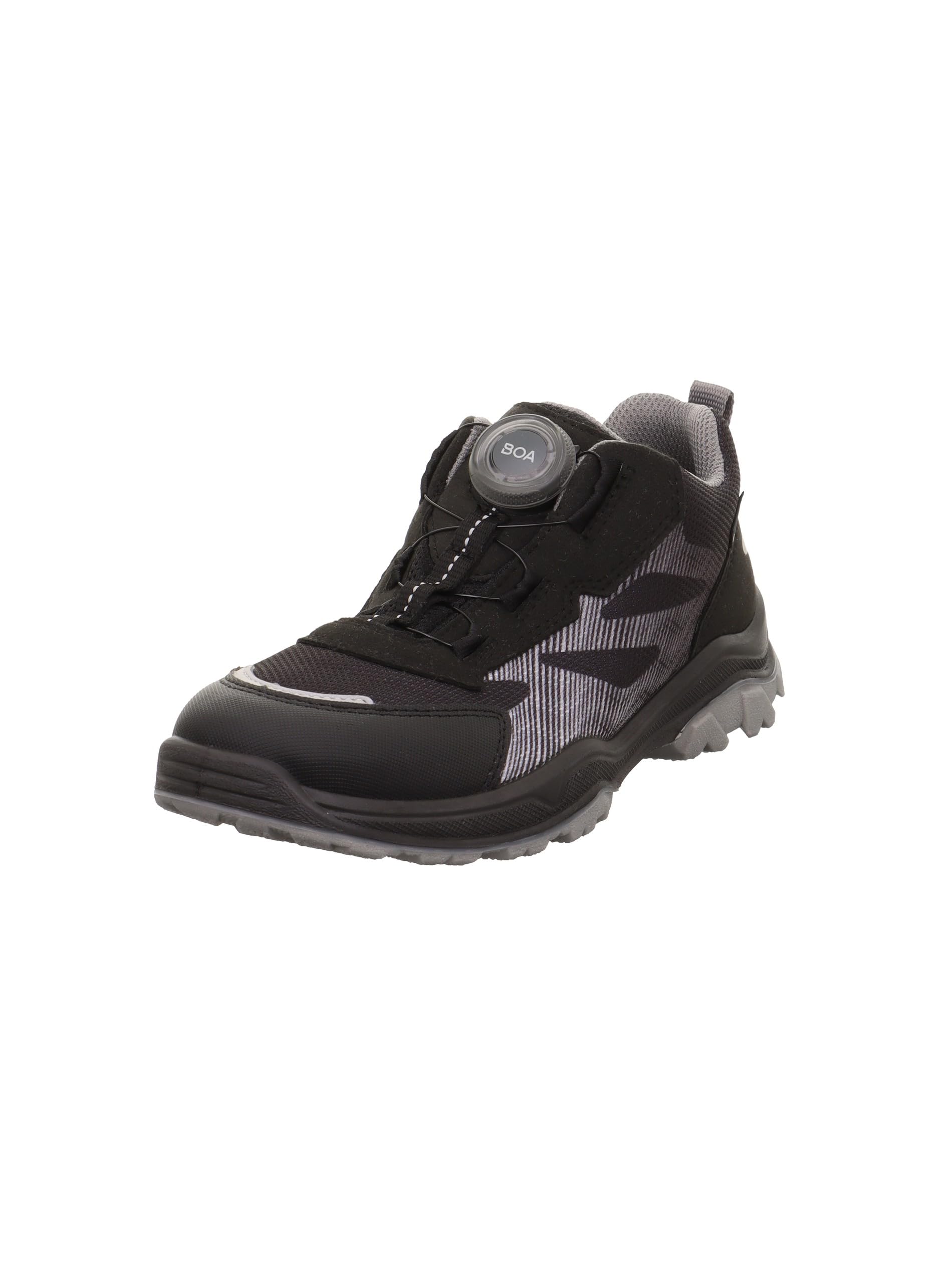 Superfit Boys Jupiter Gore-Tex Sneaker, Schwarz/Hellgrau 0000