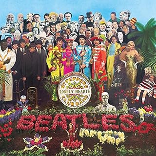 The Beatles (Sgt. Peppers) - Stampa su tela, multicolore, 40 x 40 cm