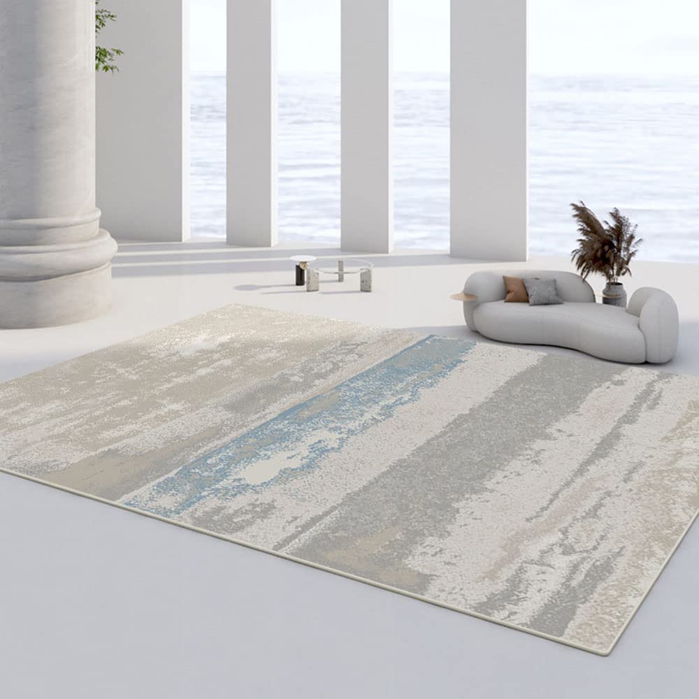Tonuuoei Rugs Living Room Large Soft Area Rug Vintage Carpet Boho Short Pile Traditional Modern Abstract Rug, Multicoloured,C,140 x 200 cm