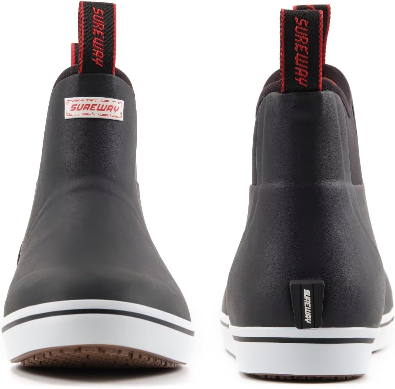 SUREWAY Women's Deck Boots Professional Non-Slip Fishing & Ankle Deck Boot Waterproof Rain Boots - Image 6