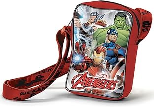 Trade Shop - Borsa Tracollina Borsetta Con Tracolla Regolabile Bambino Pvc Avengers