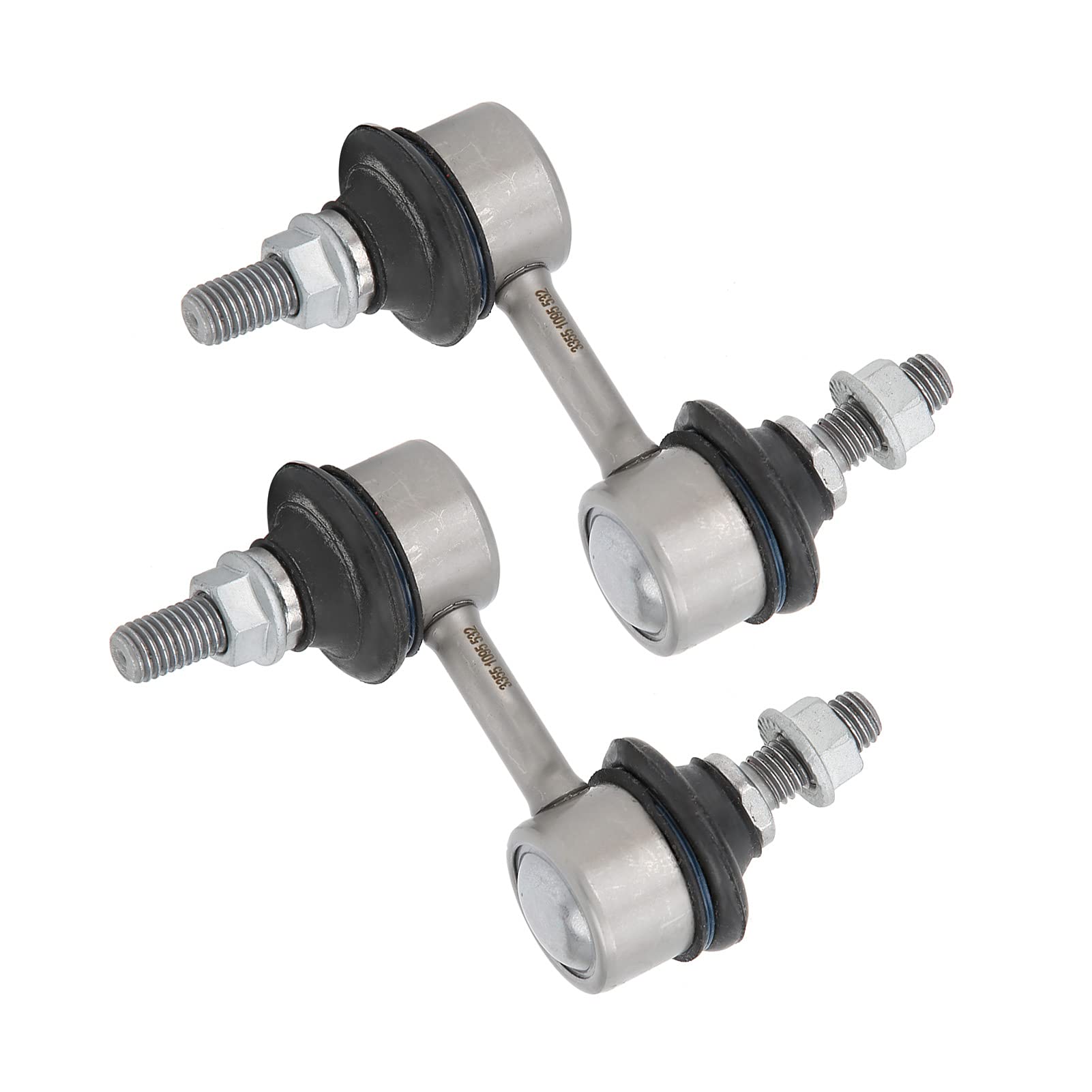 VOLLSUN 2 szt. Tylny stabilizator pręt stabilizator poprzeczny głowica 33551095532 wysokiej jakości guma ze stopu aluminium zamiennik dla modeli serii 5 E39 520 540 525 530 535