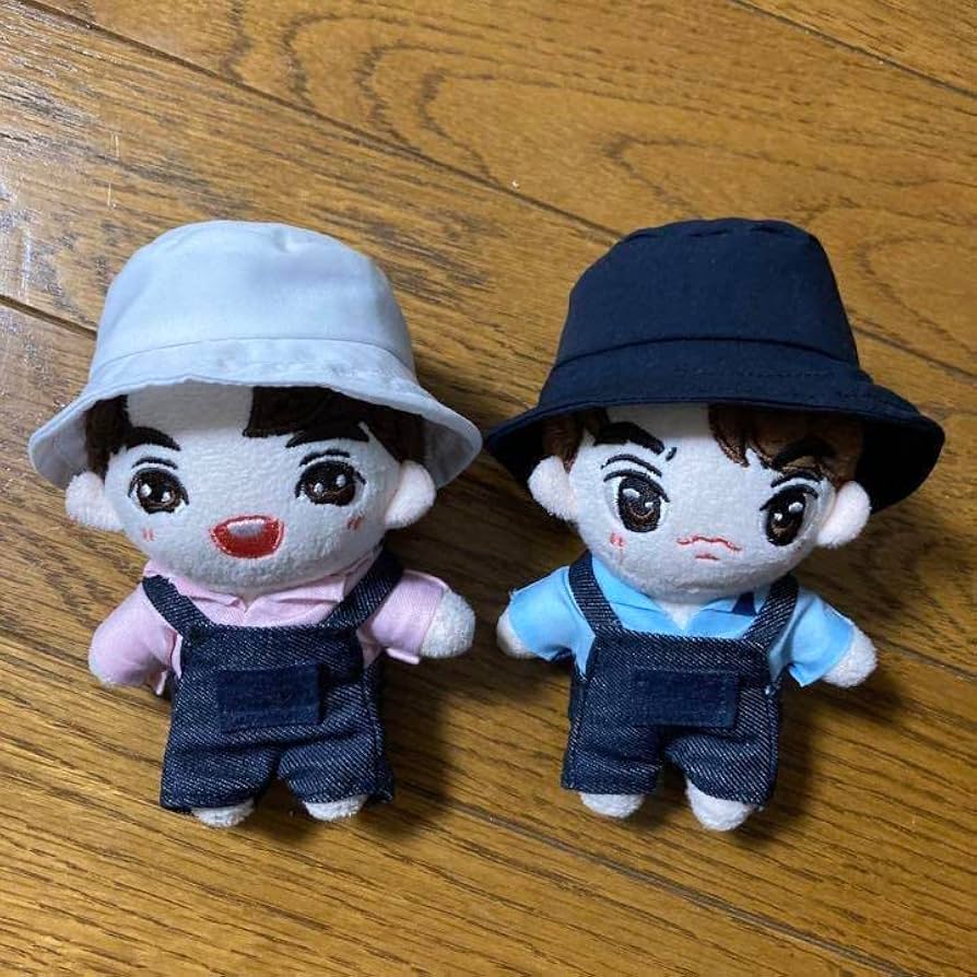 Amazon.co.jp: ぬいぐるみ用帽子バケットハット白2getherMOVIE頭