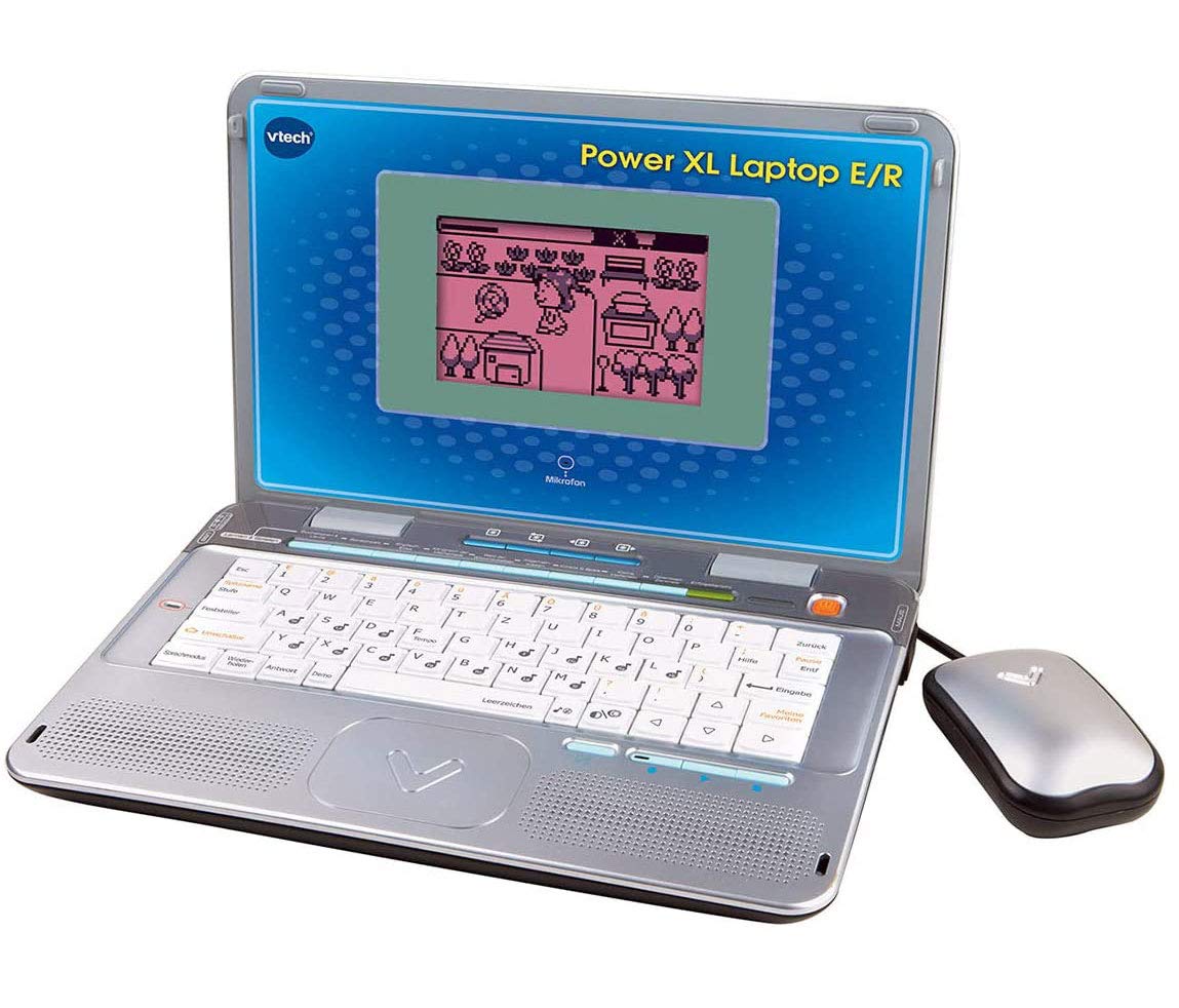 Vtech Power XL Laptop E/R Lerncomputer - Blau