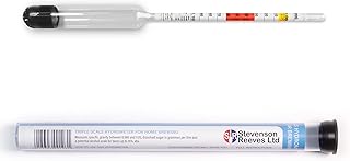 Stevenson Reeves Triple Scale Hydrometer (S1017) - For Home Brewing