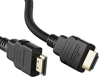 Ambrane 1.5m High Speed Hdmi Cable Supports 3d, 4k, Arc & Cec Extension, Gold Plated Connectors, Compatible With Hdmi-enabled Tv, Set Top Box, Blu-ray, Gaming Consoles (Ahdms-15 Black)
