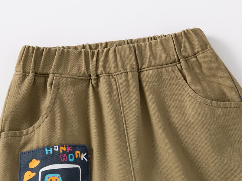 Meufam Toddler Baby Boys Solid Color 1 Pack Sweatpants Comfy Cotton Elastic Waist Trousers Active Jogger Pants4