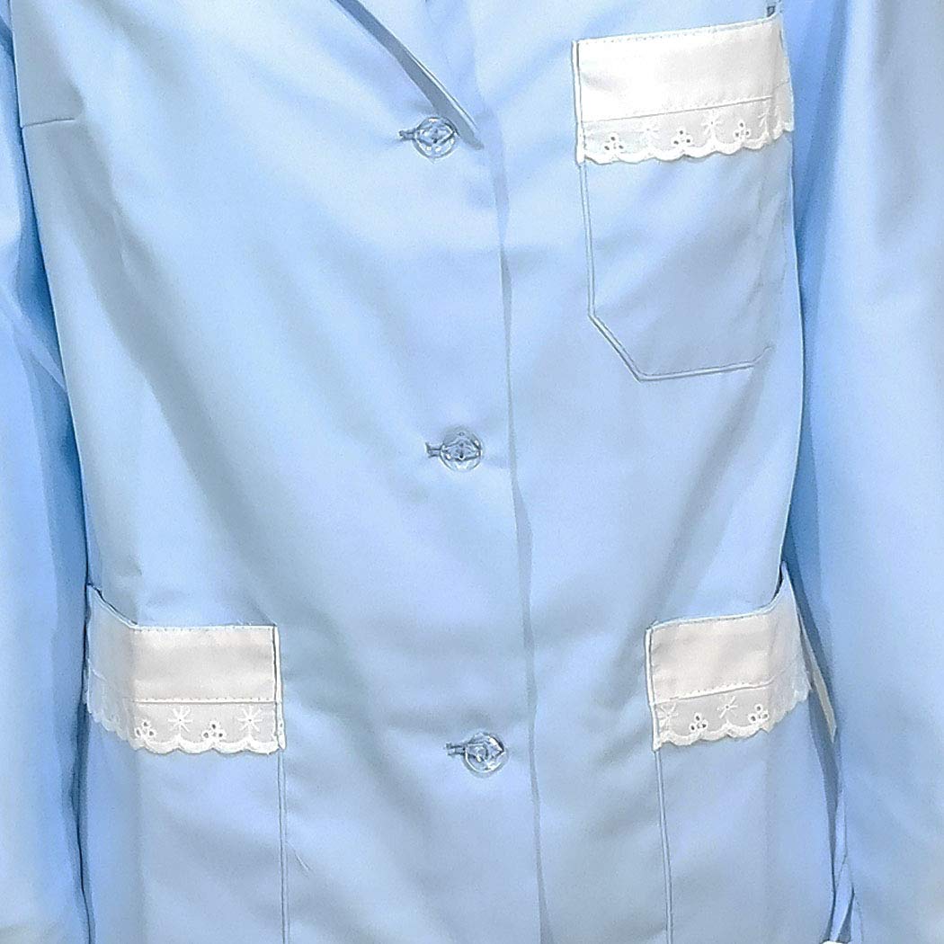 Fratelliditalia - Blouse en coton pour femme de ménage, serveuse