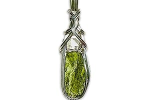 Genuine Moldavite Crystal Necklace Pendant