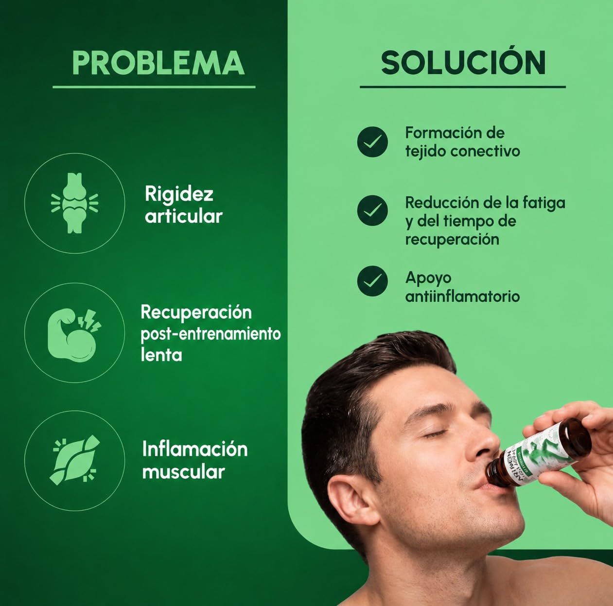 GOLD COLLAGEN Artron Collagen Extreme - Suplemento Sistema Inmunitario Apoyo Muscular, Huesos, Articulaciones y Cartílago, Formación Colágeno con Vitaminas para Cansancio, Vitamina C D E B, 10x50 ml