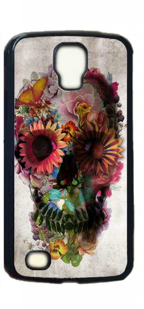 HeartCase Hard Case for Samsung Galaxy S4 Active (i9295 Water Resistant Version) ( Skull Tattoo Partterned )