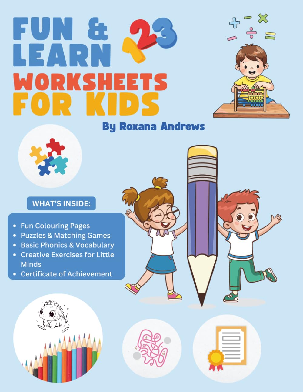 Fun & Learn Worksheets For Kids