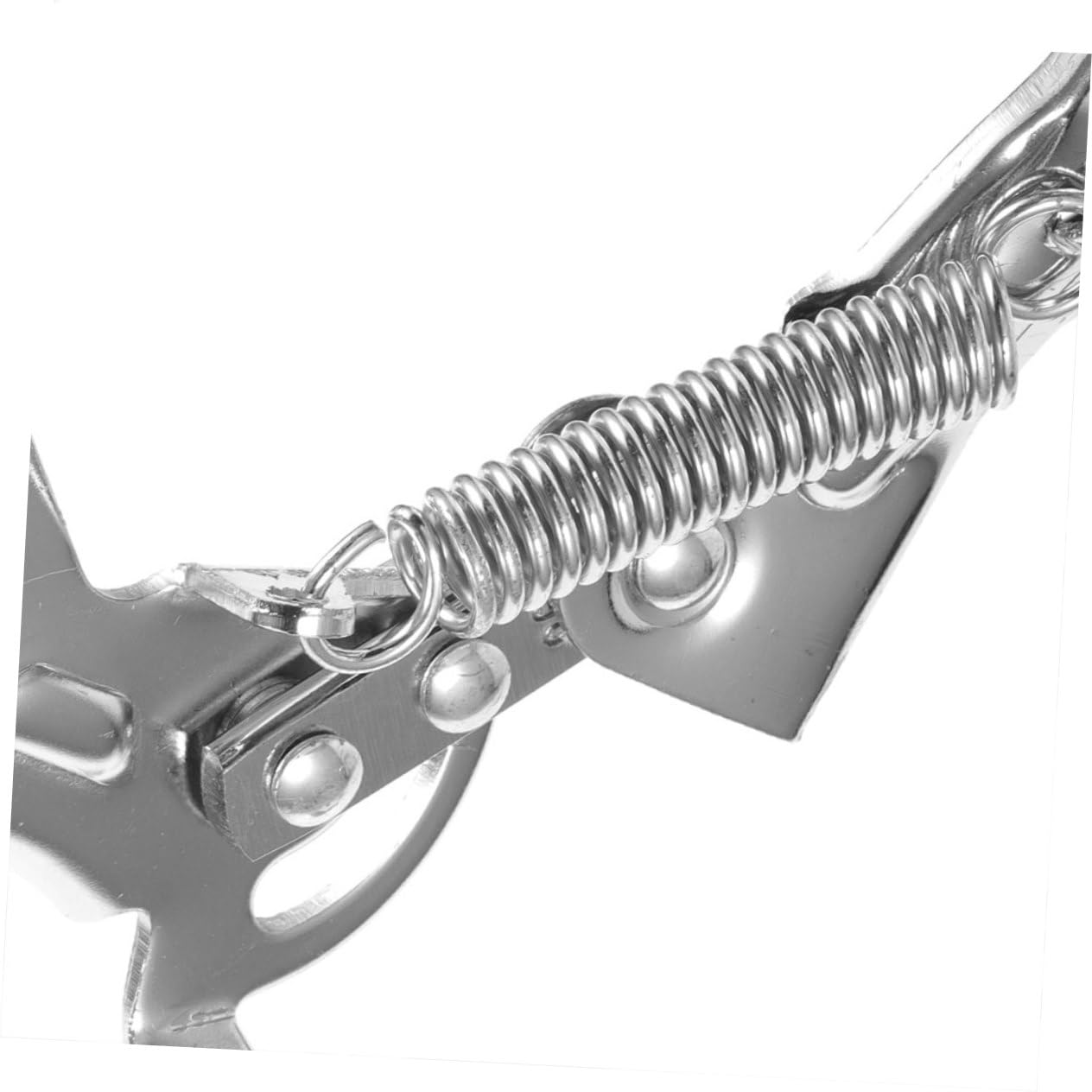 Homoyoyo Cavalletto Bici Doppia Gamba in Acciaio, Argento, Sostituzione | Design Speciale, Lavorazione Fine, Supporto Laterale, Due Gambe, Antiusura