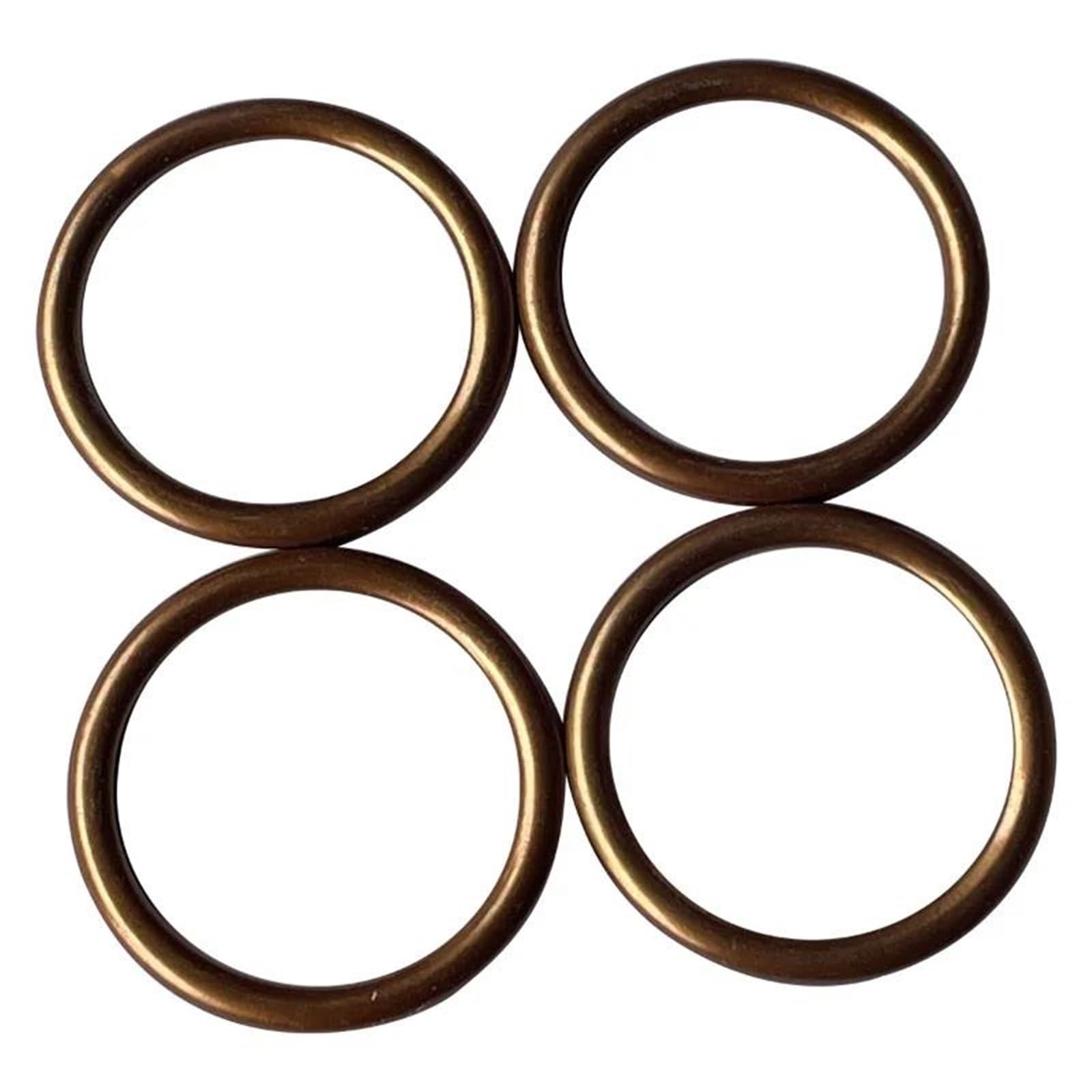 Junta De Tubo Escape Motocicleta 31,5 X 40 4 Pulgadas para CB250 2008 ATC200X 1986-1987 ATC125M XL350R 1984-1985 XR600R 1985-1992 NX650 1988-1989