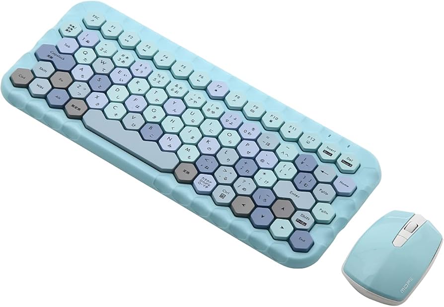 【希少・美品】MOFii ハニカムキーボード ピンク 六角キー 希少・美品】MOFii ハニカムキーボード ピンク 六角キー Amazon