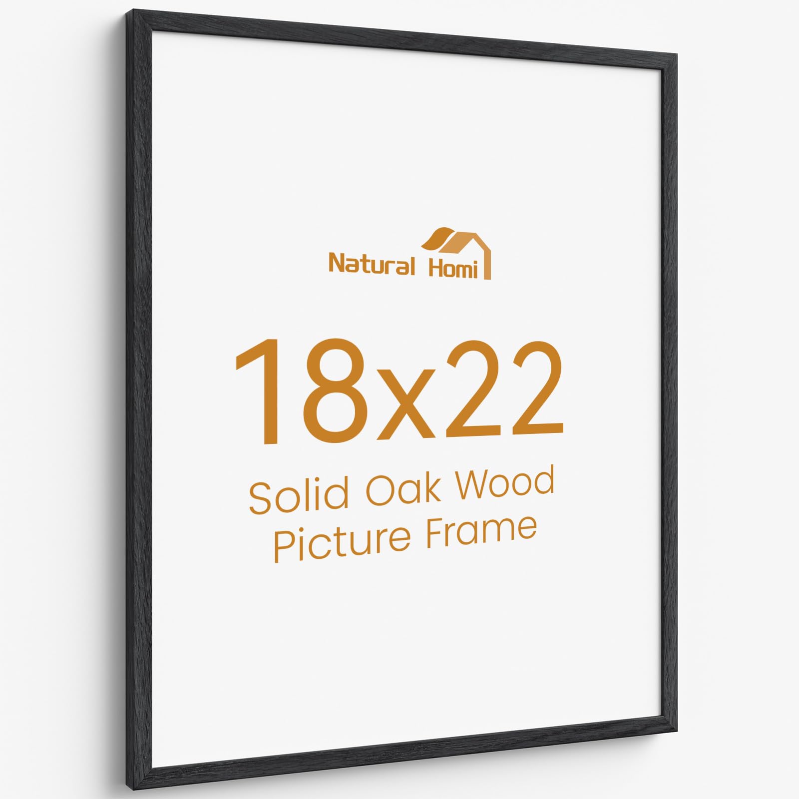 Natural Homi 18x22 Aluminum Metal Picture Frame with HD Tempered Glass