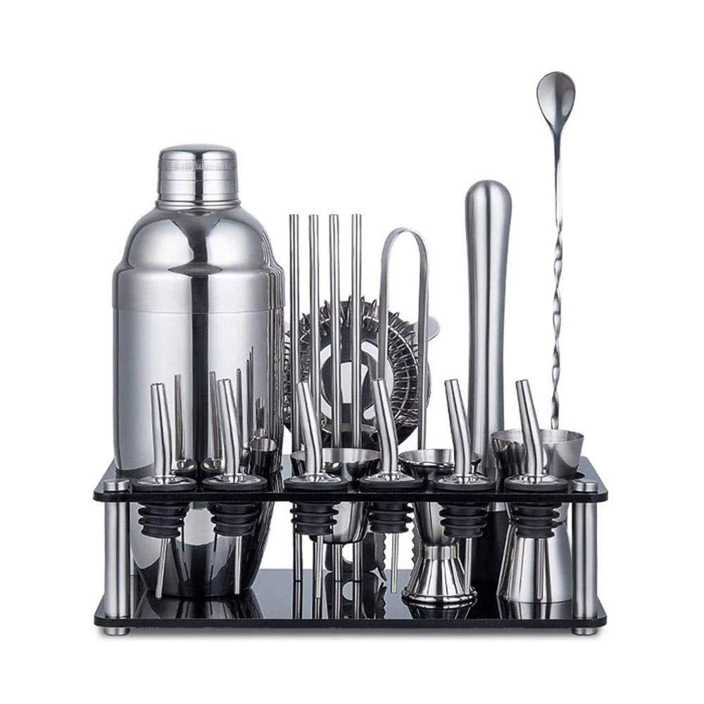 Kit de barman con 19 piezas de acero inoxidable para equipar tu barra con elegancia 6