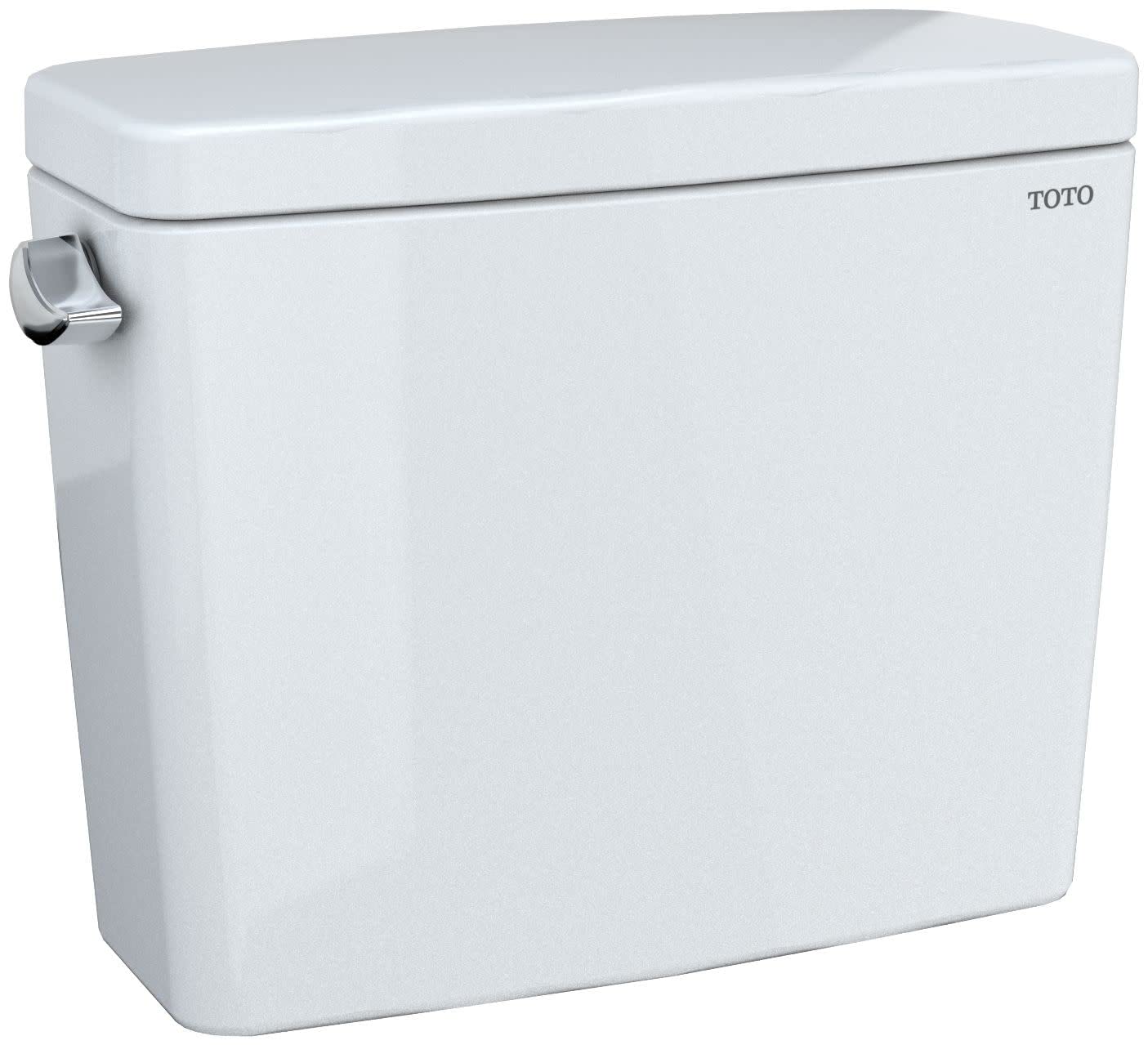 TOTO Drake 1.28 GPF Toilet Tank with WASHLET+ Auto Flush Compatibility, Cotton White - ST776EA#01